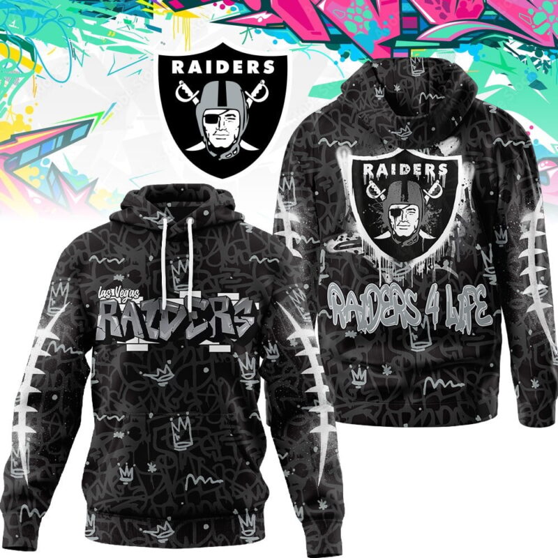 LIMITED EDITION - NEW CUSTOMIZED NFL07 LVR LAS VEGAS RAIDERS UNISEX T-SHIRT, POLO, HOODIE & JACKETS