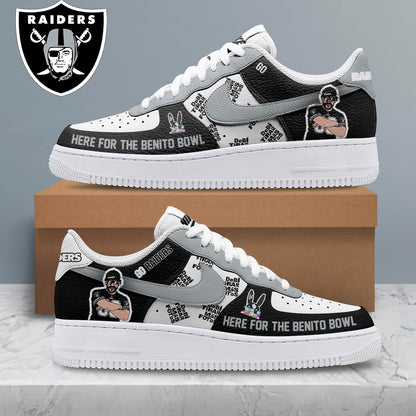 LIMITED EDITION - NEW CUSTOMIZED NFL07 LVR LAS VEGAS RAIDERS SUPER BOWL HALFTIME SHOW AF1 SHOES