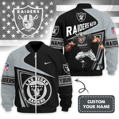 LIMITED EDITION - NEW CUSTOMIZED NFL07 LVR LAS VEGAS RAIDERS UNISEX T-SHIRT, POLO, HOODIE & JACKETS