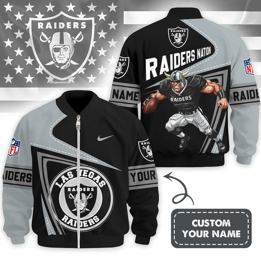 LIMITED EDITION - NEW CUSTOMIZED NFL07 LVR LAS VEGAS RAIDERS UNISEX T-SHIRT, POLO, HOODIE & JACKETS