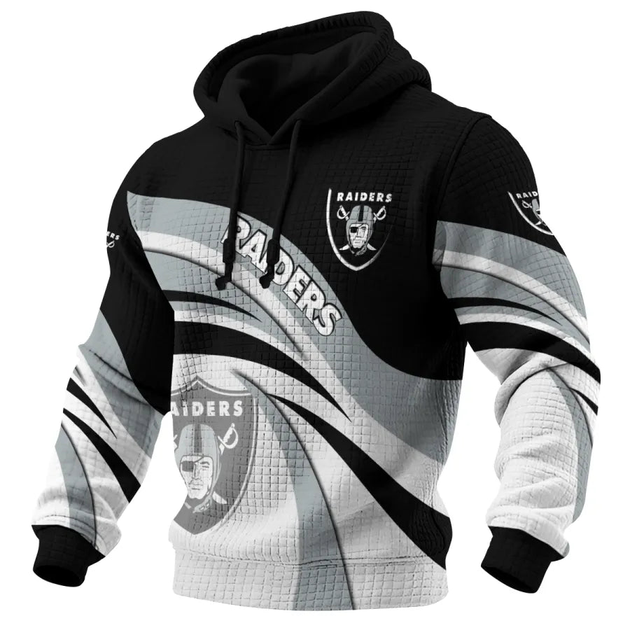 LIMITED EDITION - NEW CUSTOMIZED NFL07 LVR LAS VEGAS RAIDERS UNISEX T-SHIRT, POLO, HOODIE & JACKETS