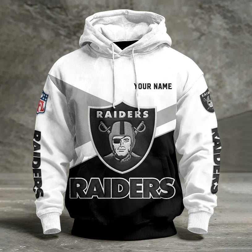 LIMITED EDITION - NEW CUSTOMIZED NFL07 LVR LAS VEGAS RAIDERS UNISEX T-SHIRT, POLO, HOODIE & JACKETS