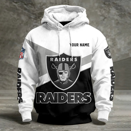 LIMITED EDITION - NEW CUSTOMIZED NFL07 LVR LAS VEGAS RAIDERS UNISEX T-SHIRT, POLO, HOODIE & JACKETS