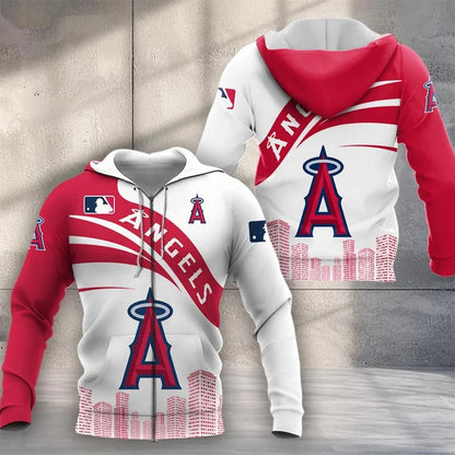 LIMITED EDITION - NEW CUSTOMIZED MLB27 LAA LOS ANGELES ANGELS UNISEX T-SHIRT, POLO, HOODIE & JACKETS
