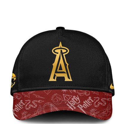 LIMITED EDITION - NEW CUSTOMIZED MLB27 LA ANGELS x HARRY POTTER BASEBALL JERSEY & CAP