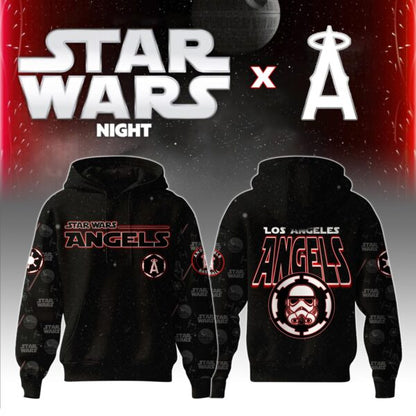 LIMITED EDITION - NEW CUSTOMIZED MLB27 LA ANGELS x STAR WARS T-SHIRT, HOODIE, ZIP HOODIE