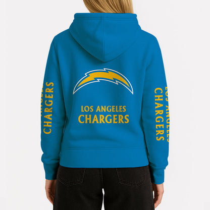 LIMITED EDITION - NEW CUSTOMIZED NFL09 LAC LOS ANGELES CHARGERS UNISEX HOODIE