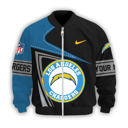 LIMITED EDITION - NEW CUSTOMIZED NFL09 LAC LOS ANGELES CHARGERS UNISEX T-SHIRT, POLO, HOODIE & JACKETS