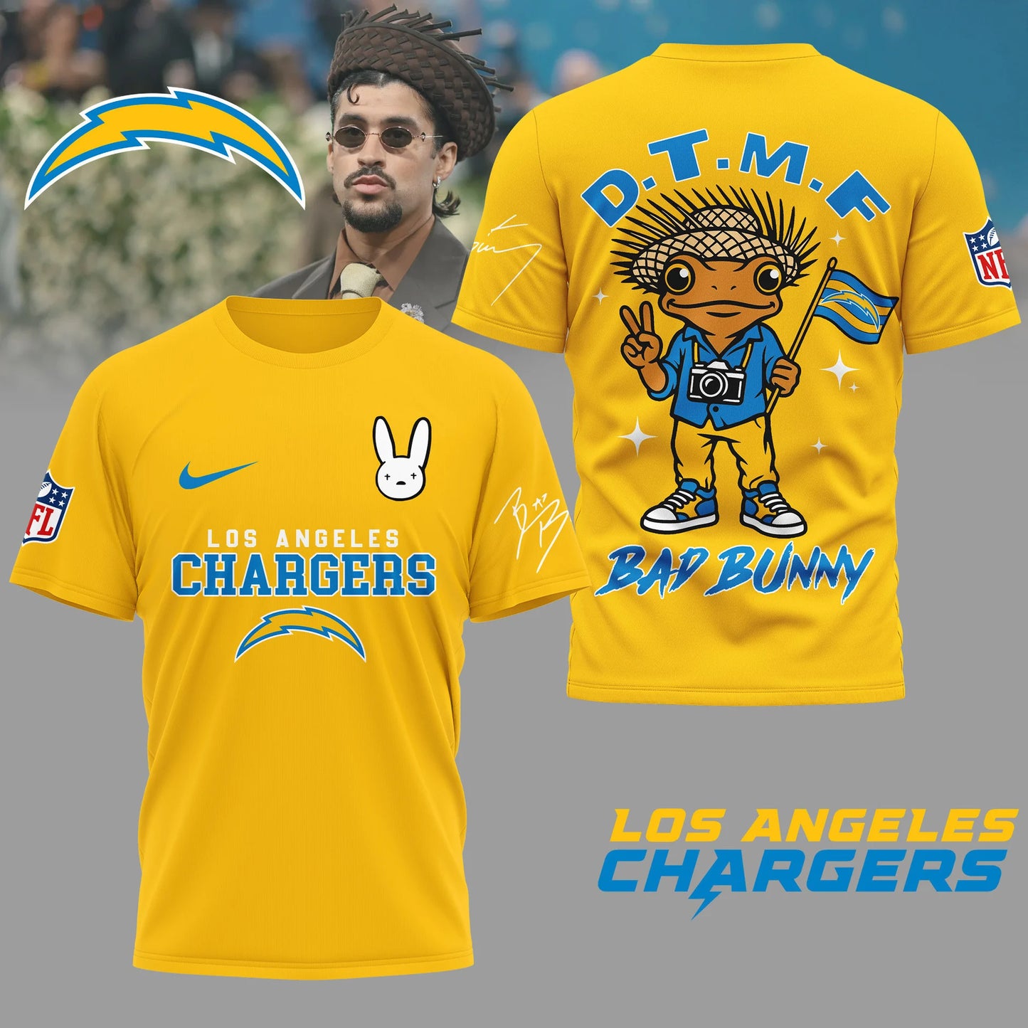 LIMITED EDITION - NEW CUSTOMIZED NFL09 LAC LOS ANGELES CHARGERS T-SHIRT, HOODIE, ZIP HOODIE