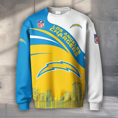 LIMITED EDITION - NEW CUSTOMIZED NFL09 LAC LOS ANGELES CHARGERS UNISEX T-SHIRT, POLO, HOODIE & JACKETS