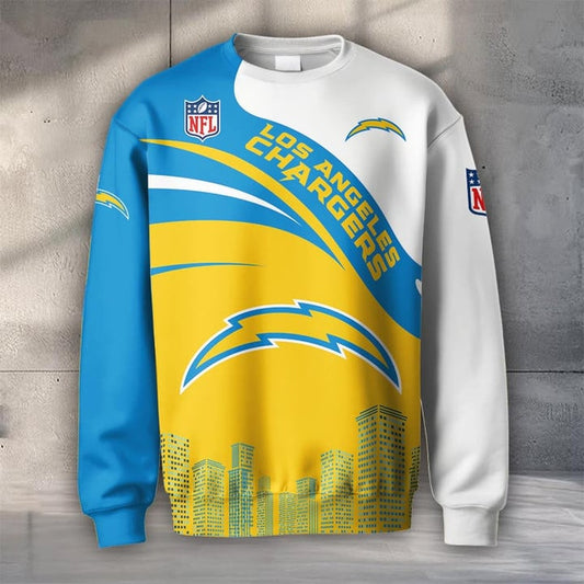 LIMITED EDITION - NEW CUSTOMIZED NFL09 LAC LOS ANGELES CHARGERS UNISEX T-SHIRT, POLO, HOODIE & JACKETS