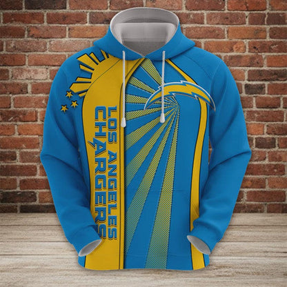 LIMITED EDITION - NEW CUSTOMIZED NFL09 LAC LOS ANGELES CHARGERS UNISEX T-SHIRT, POLO, HOODIE & JACKETS