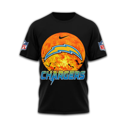LIMITED EDITION - NEW CUSTOMIZED NFL09 LAC LOS ANGELES CHARGERS x SPOOKY SEASON T-SHIRT, HOODIE, ZIP HOODIE
