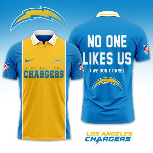LIMITED EDITION - NEW CUSTOMIZED NFL09 LAC LOS ANGELES CHARGERS UNISEX T-SHIRT, POLO & HOODIE