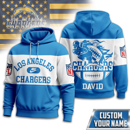 LIMITED EDITION - NEW CUSTOMIZED NFL09 LAC LOS ANGELES CHARGERS T-SHIRT, HOODIE, ZIP HOODIE