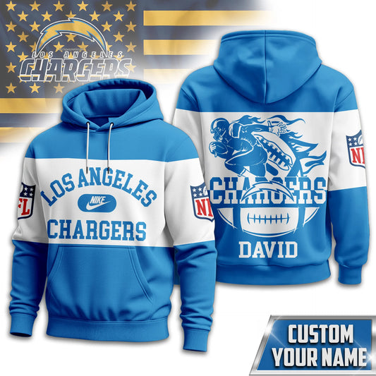 LIMITED EDITION - NEW CUSTOMIZED NFL09 LAC LOS ANGELES CHARGERS T-SHIRT, HOODIE, ZIP HOODIE