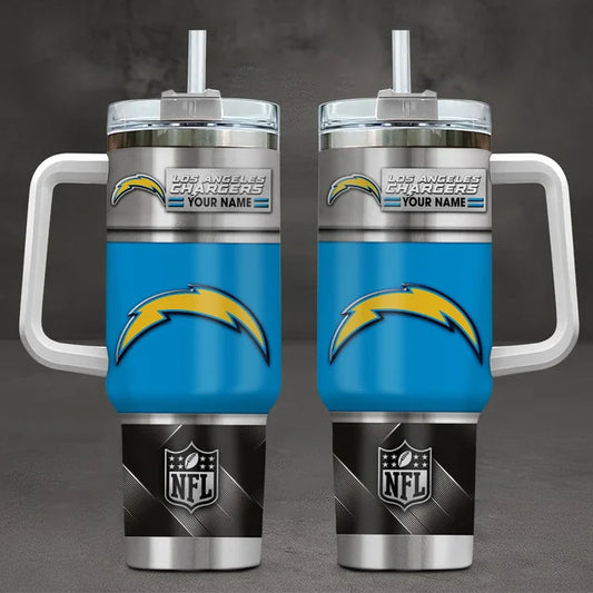 LIMITED EDITION - NEW CUSTOMIZED NFL09 LAC LOS ANGELES CHARGERS TUMBLER CUP