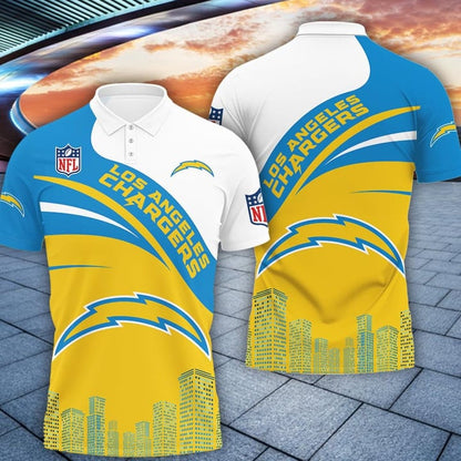 LIMITED EDITION - NEW CUSTOMIZED NFL09 LAC LOS ANGELES CHARGERS UNISEX T-SHIRT, POLO, HOODIE & JACKETS