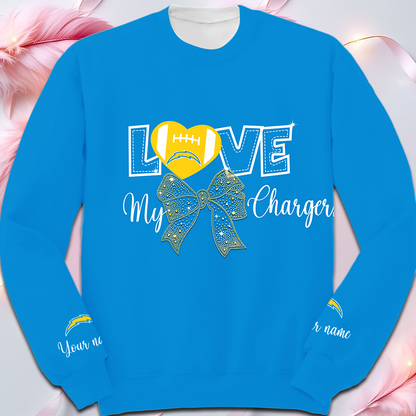 LIMITED EDITION - NEW CUSTOMIZED NFL09 LAC LOS ANGELES CHARGERS UNISEX T-SHIRT, POLO, HOODIE & JACKETS