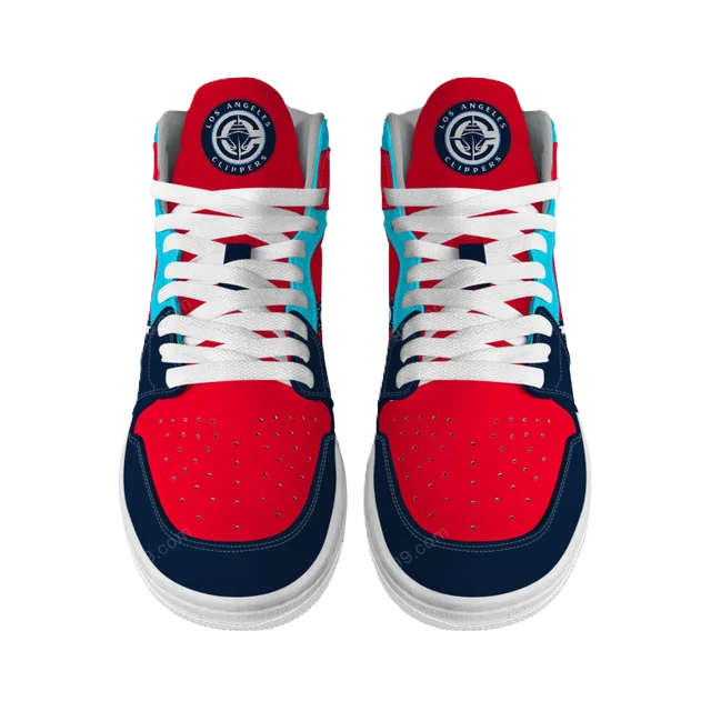 [HOT DEAL] NEW CUSTOMIZED NBA10 LCL LOS ANGELES CLIPPERS AIR JORDAN SNEAKERS