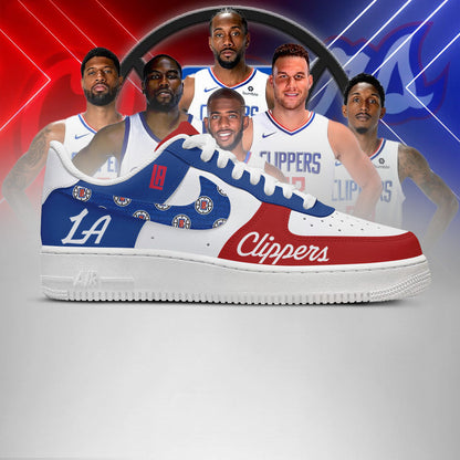 [HOT DEAL] NEW CUSTOMIZED NBA10 LCL LOS ANGELES CLIPPERS AF1 SHOES