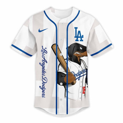 LIMITED EDITION - NEW CUSTOMIZED MLB02 LAD LOS ANGELES DODGERS BASEBALL JERSEY