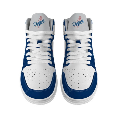 LIMITED EDITION - NEW CUSTOMIZED MLB02 LA DODGERS AIR JORDAN SNEAKERS