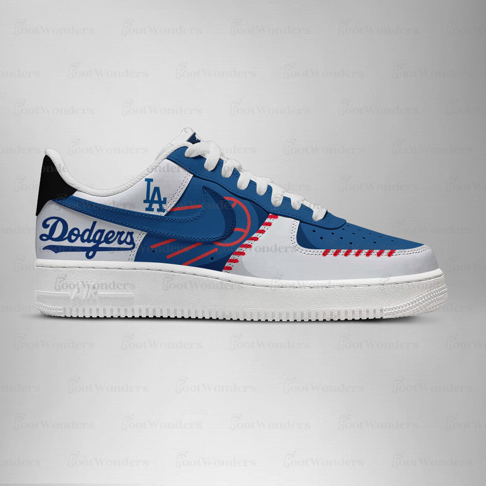 LIMITED EDITION - NEW CUSTOMIZED MLB02 LA DODGERS AF1 SHOES