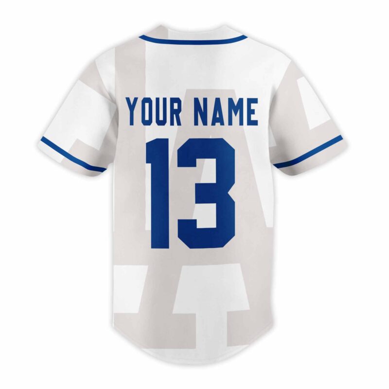 LIMITED EDITION - NEW CUSTOMIZED MLB02 LAD LOS ANGELES DODGERS BASEBALL JERSEY