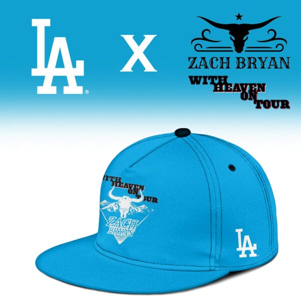 LIMITED EDITION - NEW CUSTOMIZED MLB02 LAD LOS ANGELES DODGERS x ZACH BRYAN BASEBALL JERSEY & CAP