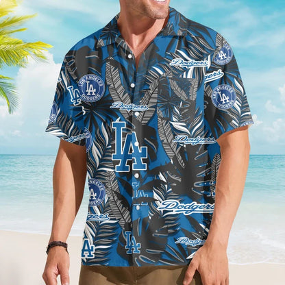 LIMITED EDITION - NEW CUSTOMIZED MLB02 LAD LOS ANGELES DODGERS UNISEX HAWAIIAN SHIRT