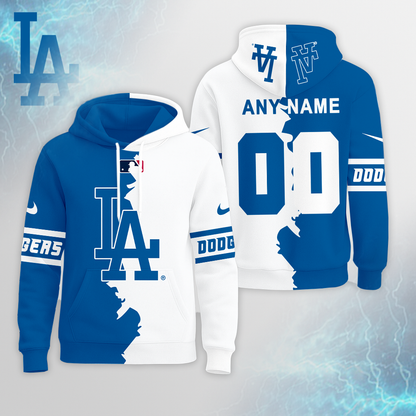 LIMITED EDITION - NEW CUSTOMIZED MLB02 LAD LOS ANGELES DODGERS UNISEX T-SHIRT, POLO, HOODIE & JACKETS