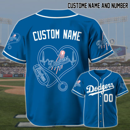 LIMITED EDITION - NEW CUSTOMIZED MLB02 LA DODGERS BASEBALL JERSEY