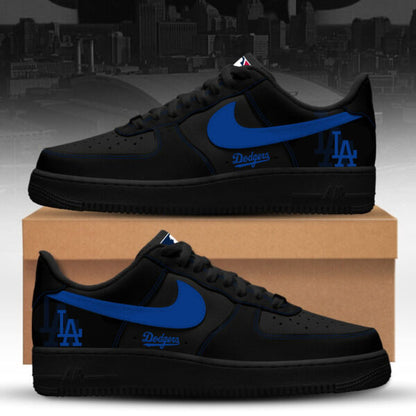 LIMITED EDITION - NEW CUSTOMIZED MLB02 LA DODGERS AF1 SNEAKERS