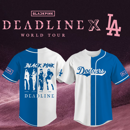 LIMITED EDITION - NEW CUSTOMIZED MLB02 LA DODGERS SATIN VARSITY & BASEBALL JACKET