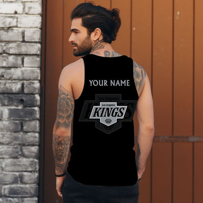 LIMITED EDITION - NEW CUSTOMIZED NHL16 LAK LOS ANGELES KINGS UNISEX TANK TOP