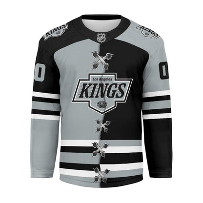 [SUPER SALE] NEW CUSTOMIZED NHL16 LAK LOS ANGELES KINGS UNISEX HOCKEY JERSEY