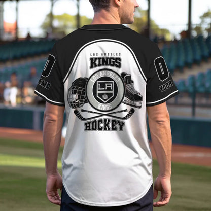 LIMITED EDITION - NEW CUSTOMIZED NHL16 LAK LOS ANGELES KINGS BASEBALL JERSEY