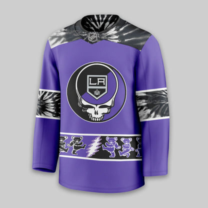 [SUPER SALE] NEW CUSTOMIZED NHL16 LAK LOS ANGELES KINGS UNISEX HOCKEY JERSEY