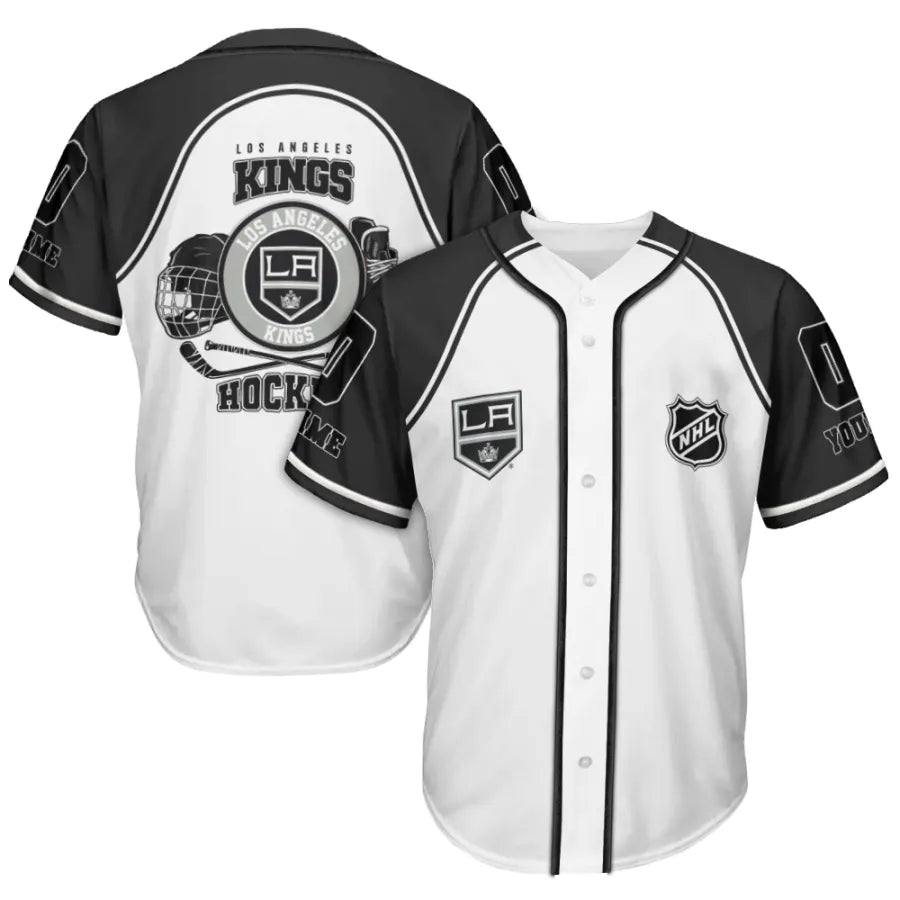 LIMITED EDITION - NEW CUSTOMIZED NHL16 LAK LOS ANGELES KINGS BASEBALL JERSEY
