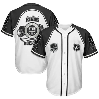 LIMITED EDITION - NEW CUSTOMIZED NHL16 LAK LOS ANGELES KINGS BASEBALL JERSEY