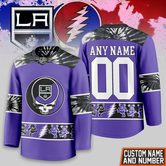 [SUPER SALE] NEW CUSTOMIZED NHL16 LAK LOS ANGELES KINGS UNISEX HOCKEY JERSEY