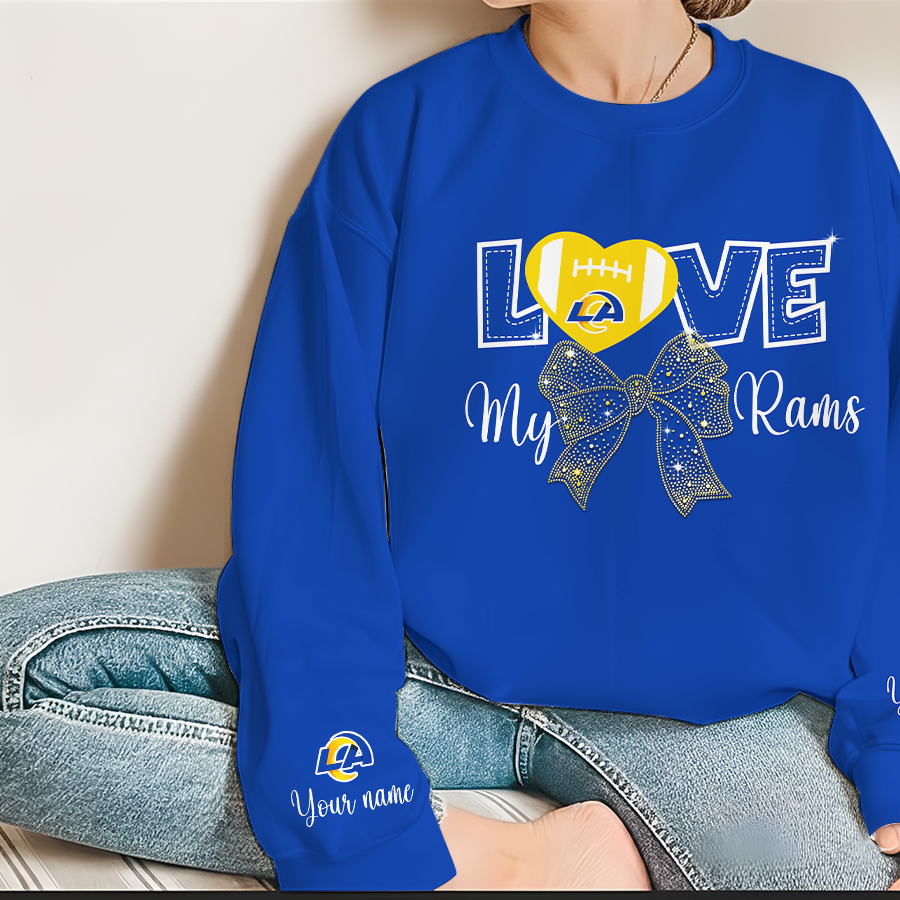 LIMITED EDITION - NEW CUSTOMIZED NFL22 LAR LOS ANGELES RAMS UNISEX T-SHIRT, POLO, HOODIE & JACKETS