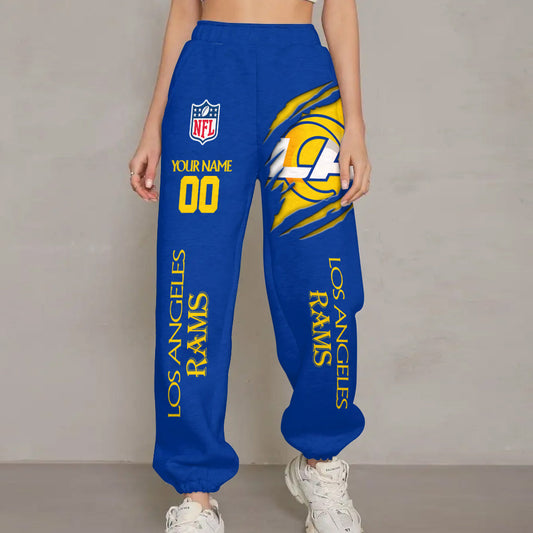 LIMITED EDITION - NEW PREMIUM NFL22 LAR  LOS ANGELES RAMS UNISEX LONG PANTS