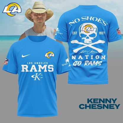 LIMITED EDITION - NEW CUSTOMIZED NFL22 LAR LOS ANGELES RAMS T-SHIRT | MULTIPLE COLORS AVAILABLE