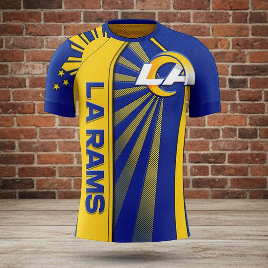 LIMITED EDITION - NEW CUSTOMIZED NFL22 LAR LOS ANGELES RAMS UNISEX T-SHIRT, POLO, HOODIE & JACKETS