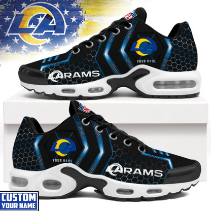 [SPECIAL OFFER] NEW CUSTOMIZED NFL22 LAR LOS ANGELES RAMS AIR MAX PLUS SNEAKERS