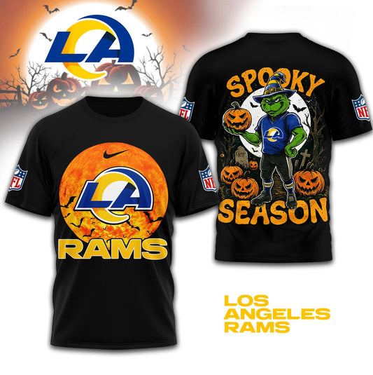 LIMITED EDITION - NEW CUSTOMIZED NFL22 LAR LOS ANGELES RAMS x SPOOKY SEASON T-SHIRT, HOODIE, ZIP HOODIE