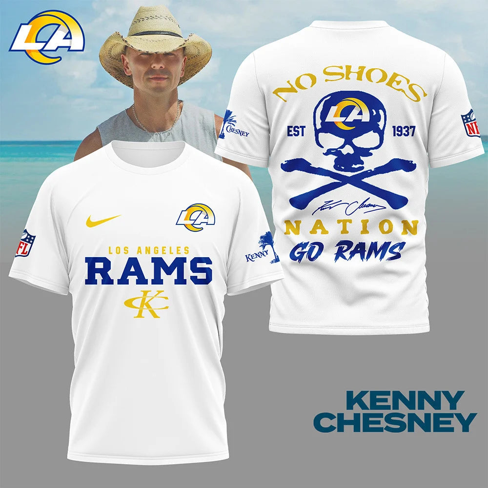 LIMITED EDITION - NEW CUSTOMIZED NFL22 LAR LOS ANGELES RAMS T-SHIRT | MULTIPLE COLORS AVAILABLE