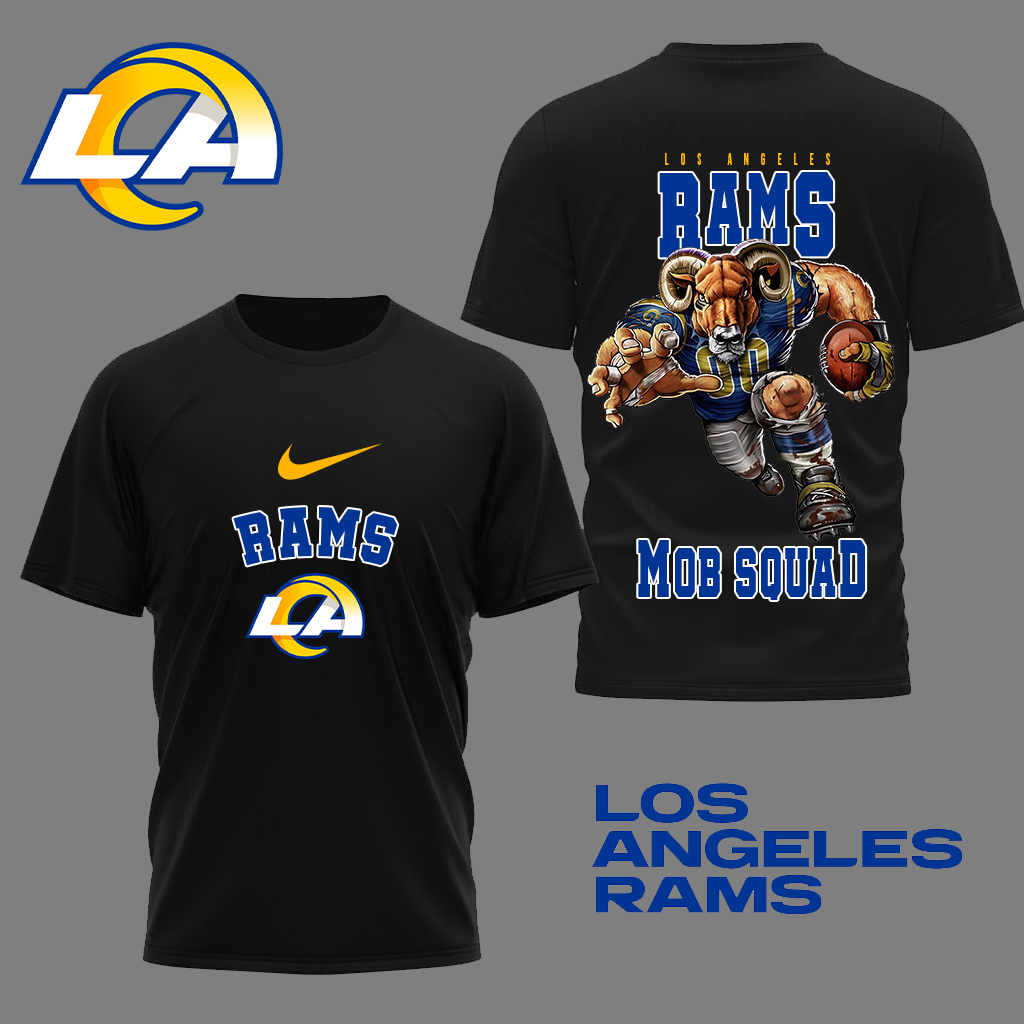 LIMITED EDITION - NEW CUSTOMIZED NFL22 LAR LOS ANGELES RAMS NATION GEAR 3D SHIRT